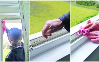 Fenster richtig reinigen – Durchlaufschäden verhindern
